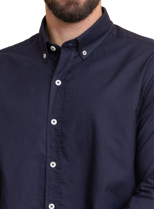 Navy Oxford Shirt
